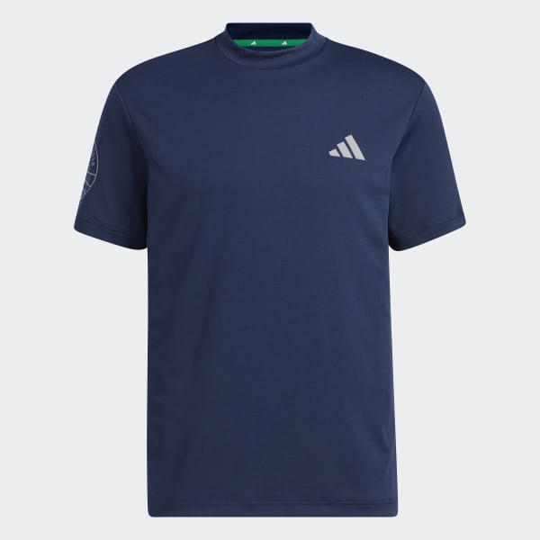 Blue AEROREADY Alpen Mock Shirt