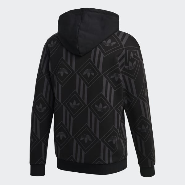monogram hoodie jacket