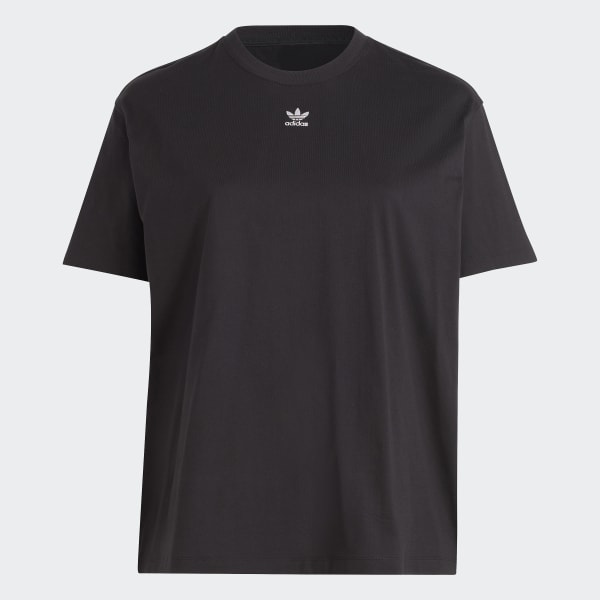 Noir T-shirt Adicolor Essentials (Grandes tailles)