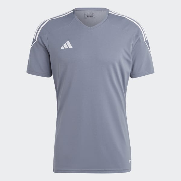 adidas Tiro 23 League Jersey - Grey | Men's Soccer | adidas US