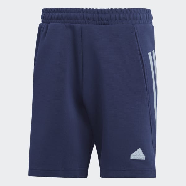 Niebieski Future Icons 3-Stripes Shorts