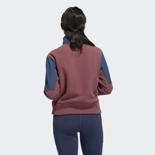 undefined Áo Khoác Nỉ Khóa Kéo 1/4