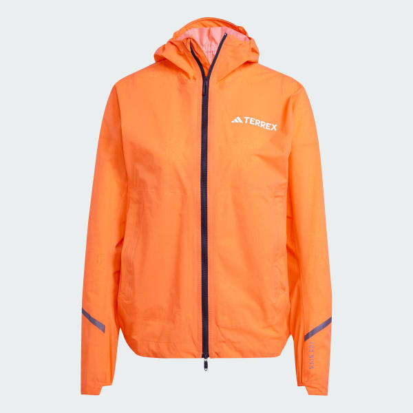 Orange Terrex Xperior 2.5L Light Rain.Rdy Jacket