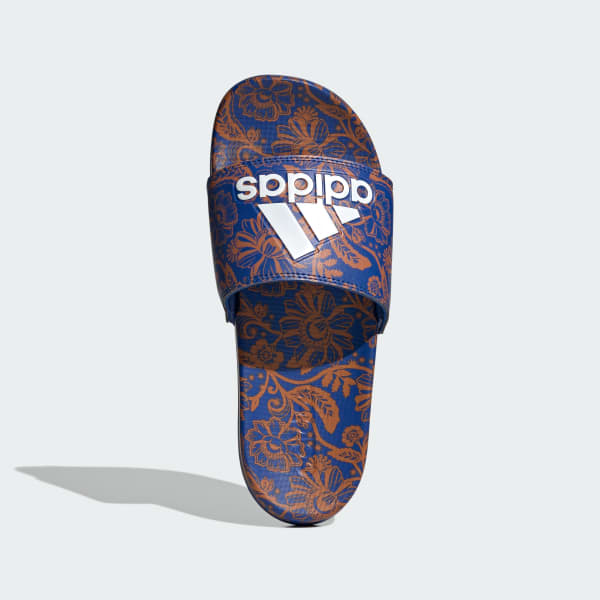 Azul Sandalias Adilette Comfort