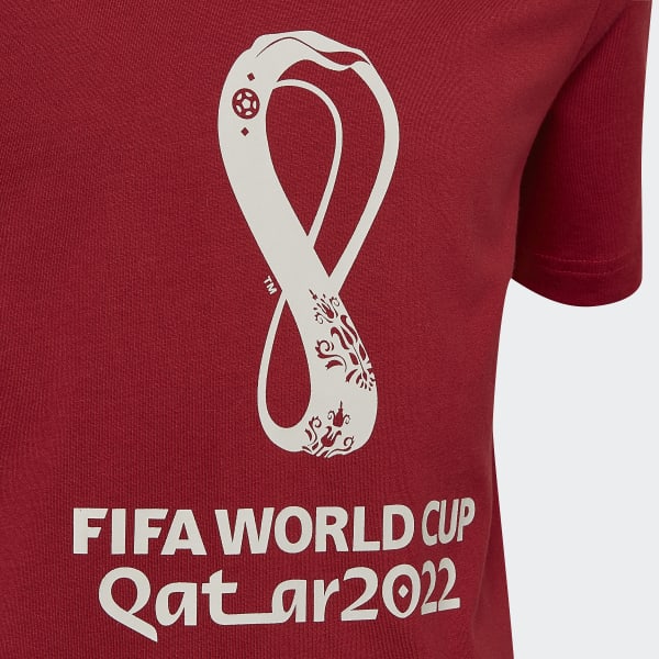 Bordeaux T-shirt FIFA World Cup 2022™ Official Emblem DI671