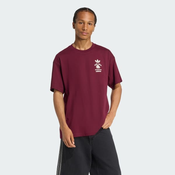 Weinrot JAPAN FLORALS T-SHIRT