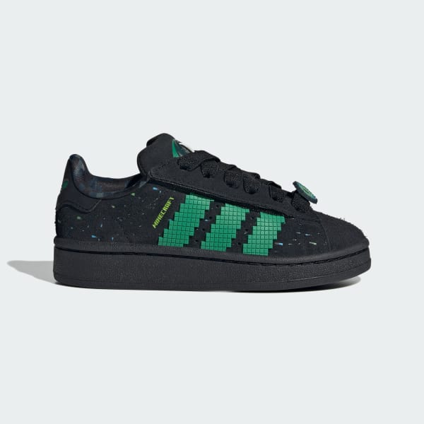 Negro ZAPATILLAS CAMPUS 00s ADIDAS MINECRAFT CON PASADORES ELÁSTICOS Y TIRA AJUSTABLE