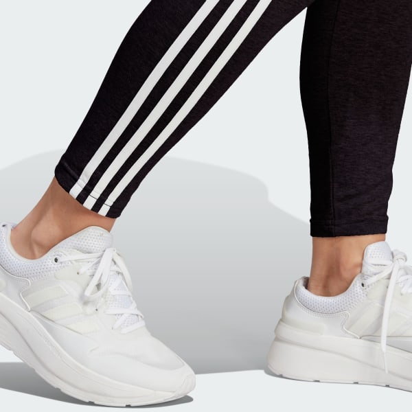 adidas Sportswear Essentials 3-stripes High-waisted Single Shirt Leggings -  Dark Grey