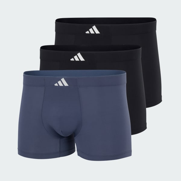Zwart ACTIVE MICRO TECH TRUNK 3 PACK UNDERWEAR
