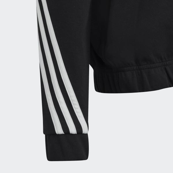 Nero Tuta Future Icons 3-Stripes