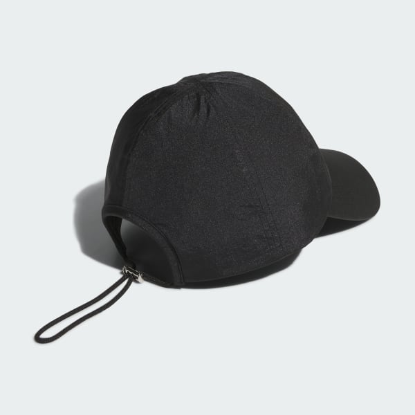 ブラック ウーブン キャップ