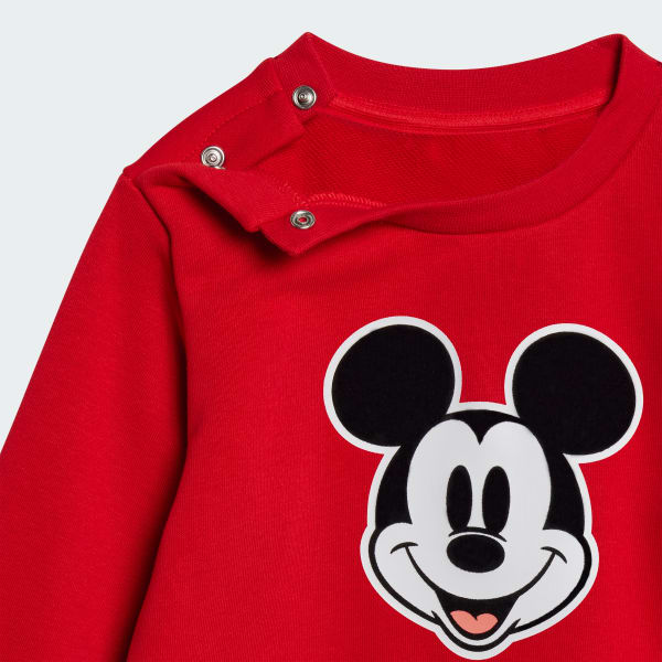 ADIDAS DISNEY MICKEY MOUSE CREW SET - Red | Free Shipping