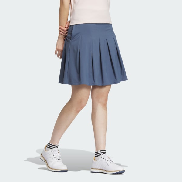 Blue 에어로레디 하이웨이스트 플리티드 스커트