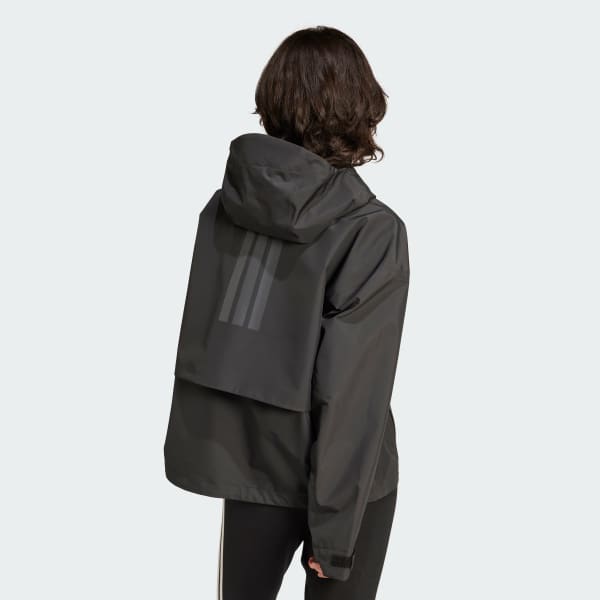 Adidas myshelter rain jacket womens deals