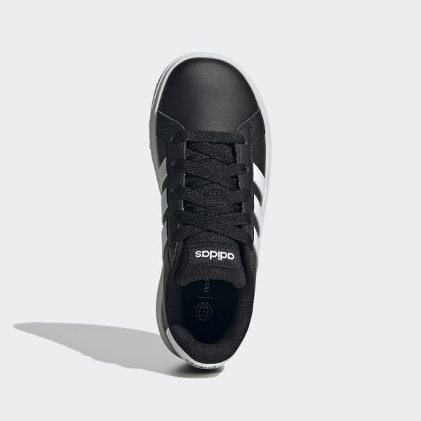 Hitam Sepatu Tennis Lace-up Grand Court Lifestyle