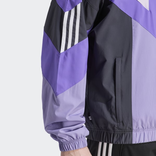Purple | adidas adidas US Track Lifestyle Men\'s - Woven Jacket Rekive |