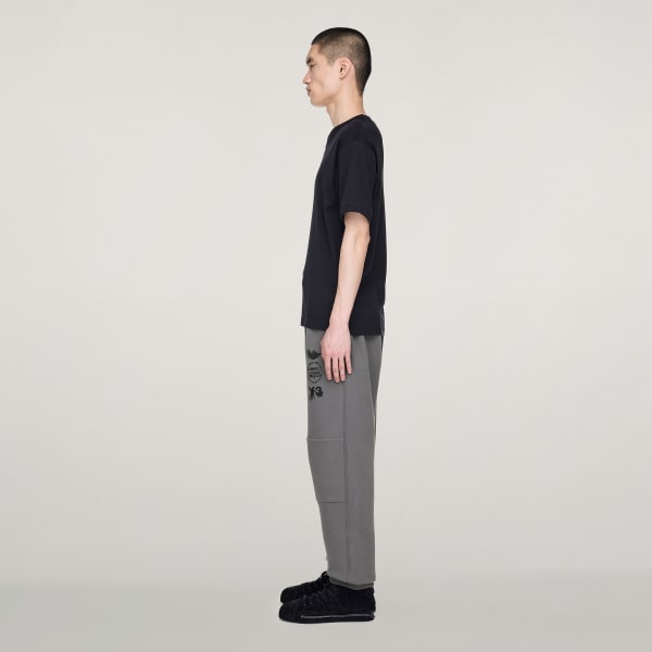 Gri Y-3 Manşetli Eşofman Altı