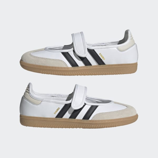 adidas Buty Samba Jane - Bialy | adidas Poland