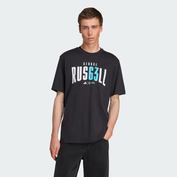 Μαύρο Mercedes - AMG Petronas Formula One Team George Russel Tee