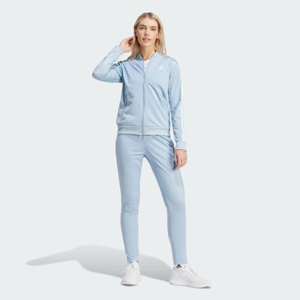 Azul Conjunto Essentials 3 Franjas