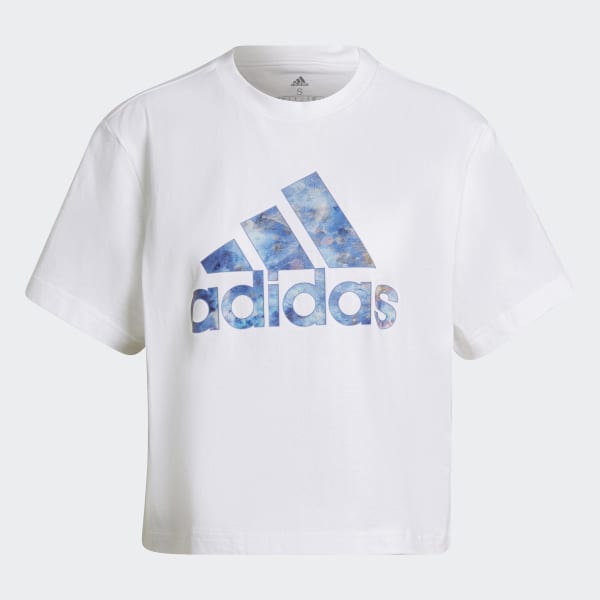 Blanco Polo adidas x Zoe Saldana Estampado II898