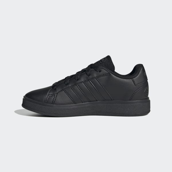 adidas Grand Court Lifestyle Tennis Lace-Up Shoes Black adidas