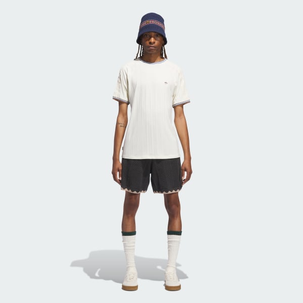 White Clot Rib Tee by Edison Chen (Gender Neutral)