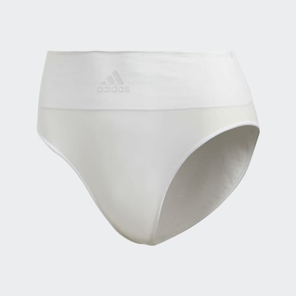 White Active Seamless Micro-Stretch Hi-Leg Underwear HPO50