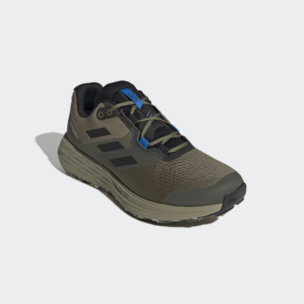 adidas Terrex Two Flow Trail Running Shoes - Green | men trail running ...