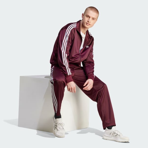Weinrot adicolor Classics Firebird Originals Jacke