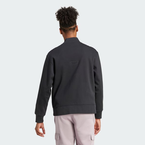 Adidas men's post online game fleece bomber jacket
