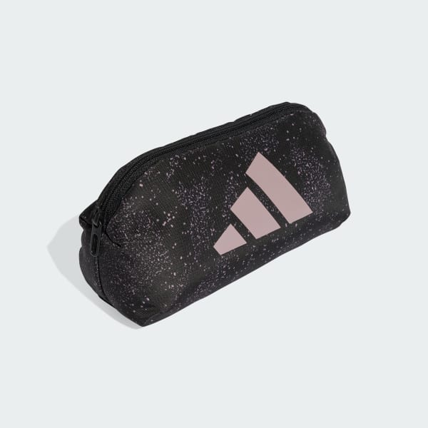 Black ADIDAS DEFENDER GRAPHIC COSMETIC POUCH