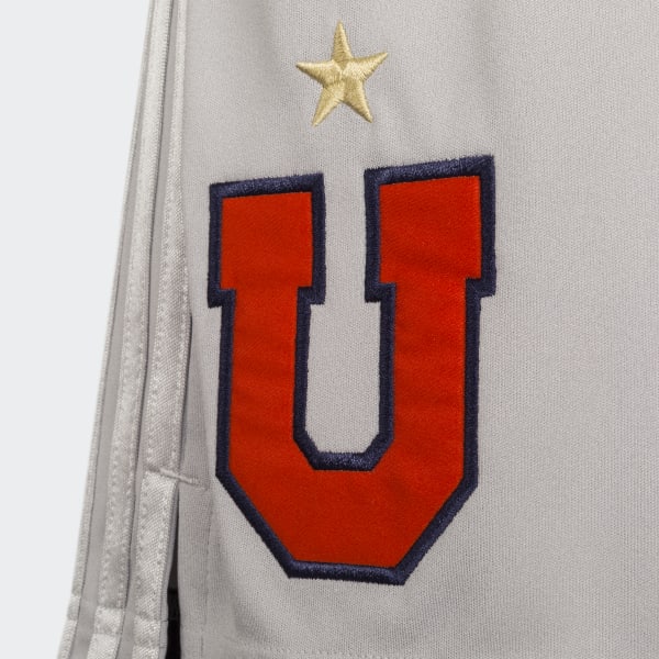 Gris Shorts Visitante Club Universidad de Chile