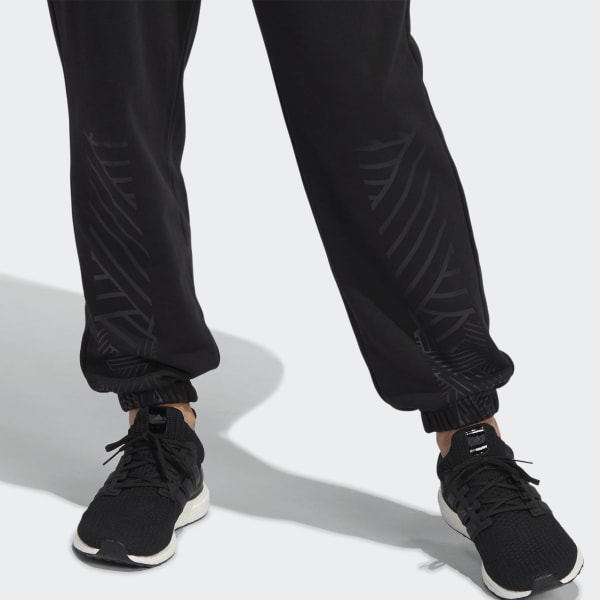 Czerń Black Panther Graphic Pants DH683