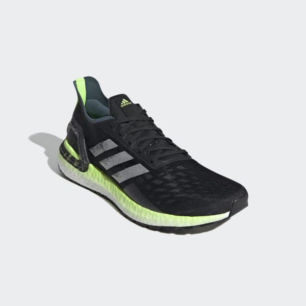 ultra boost black green