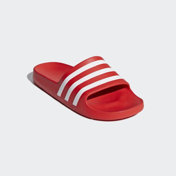 adidas Adilette Aqua Slides - Red | adidas Philipines
