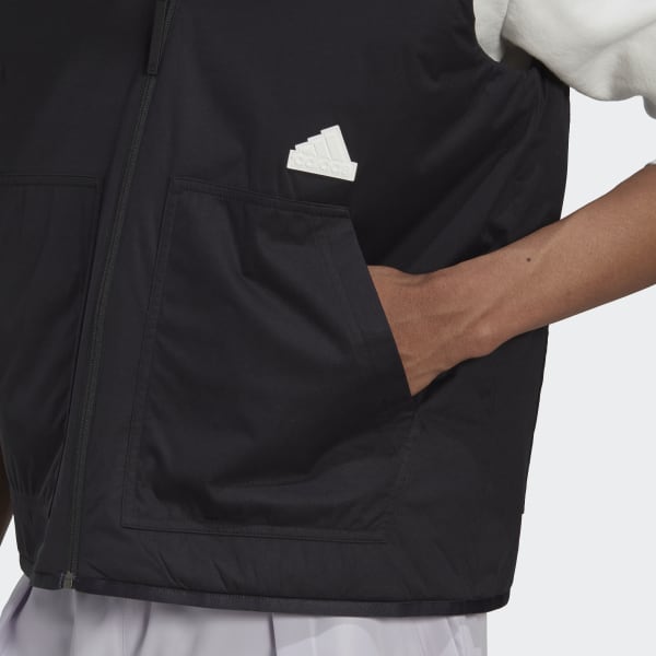 Schwarz Puffer Vest LCI50