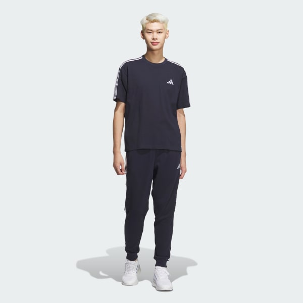 Blue 에센셜+ 레귤러 핏 3S 프렌치 테리 커프트 팬츠