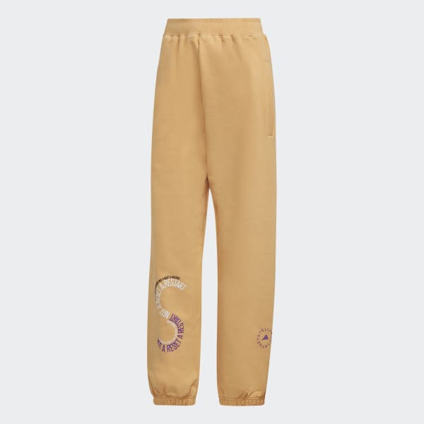 Gul adidas by Stella McCartney Sportswear kønsneutrale joggingbukser