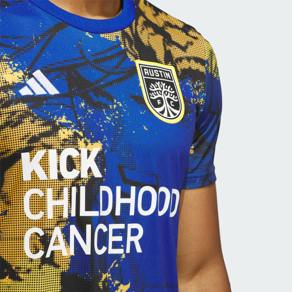 On Sale Now  Union's 2022 adidas KICK CHILDHOOD CANCER Pre-Match