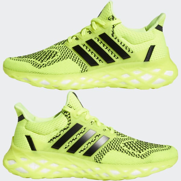 Yellow Ultraboost Web DNA Shoes LUS95