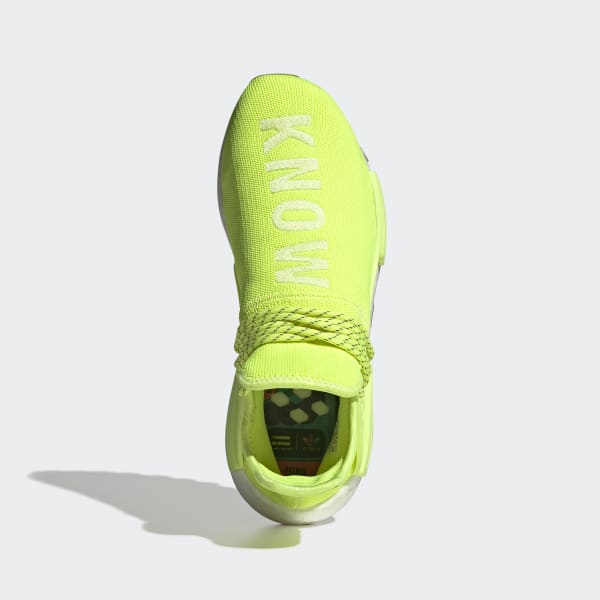 Pharrell Williams Hu NMD Neon Yellow 