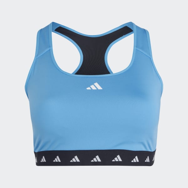 electric blue sports bra
