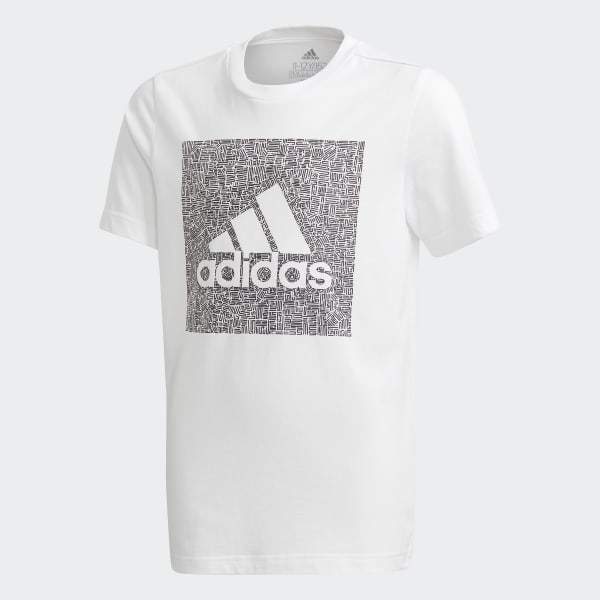 adidas Must Haves Badge of Sport T skjorte Hvit | adidas adidas Must Haves Badge of Sport t skjorte Hvit | adidas