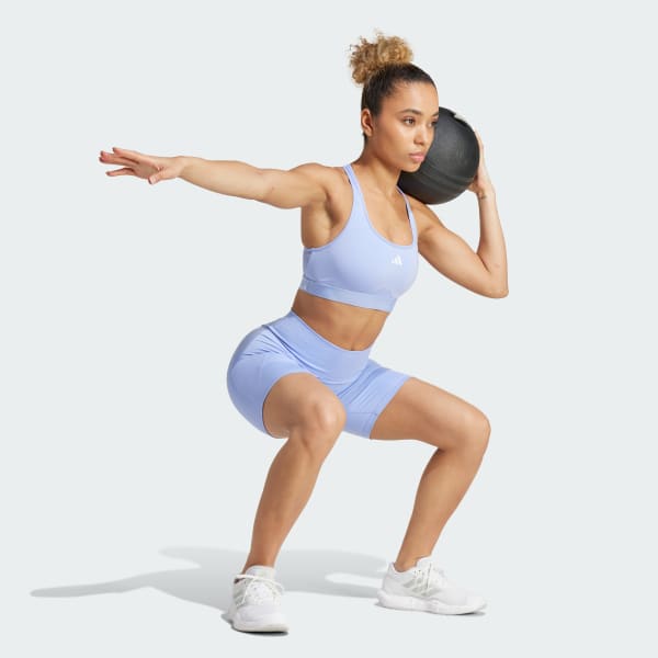 Azul Top Deportivo Powerreact Training Soporte Medio