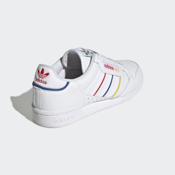 White Continental 80 Stripes Shoes LIH43
