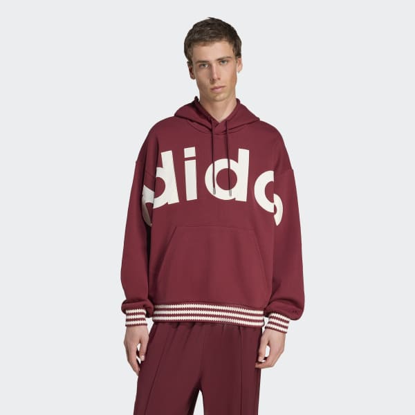 スウェット・トレーナー adidas SWEATSHIRTS (JI9641 MAROON) adidas Originals Trefoil Crew Outline Herren Sweatshirt