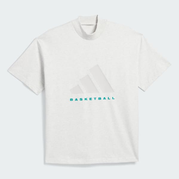 グレー アディダス バスケットボール  001 Tシャツ