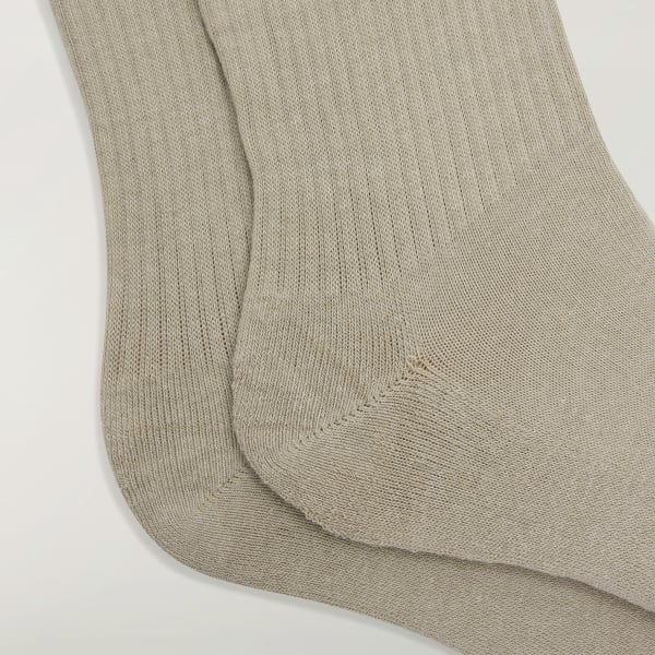 Brun Y-3 STRIPES HÖGA STRUMPOR