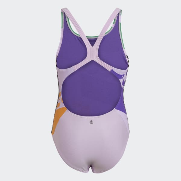Purple adidas x LEGO® Swimsuit